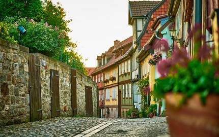 Fachwerk in der Welterbestadt Quedlinburg