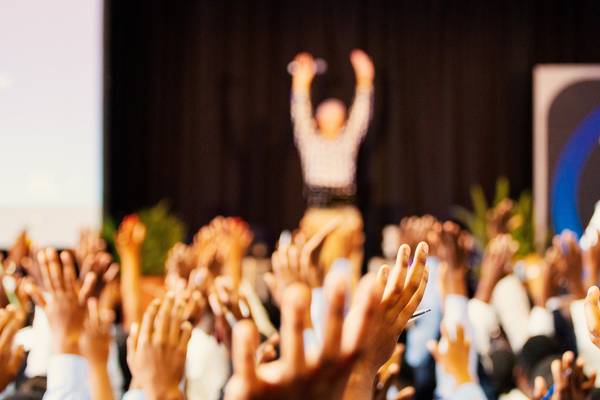 Publikum auf Konferenz